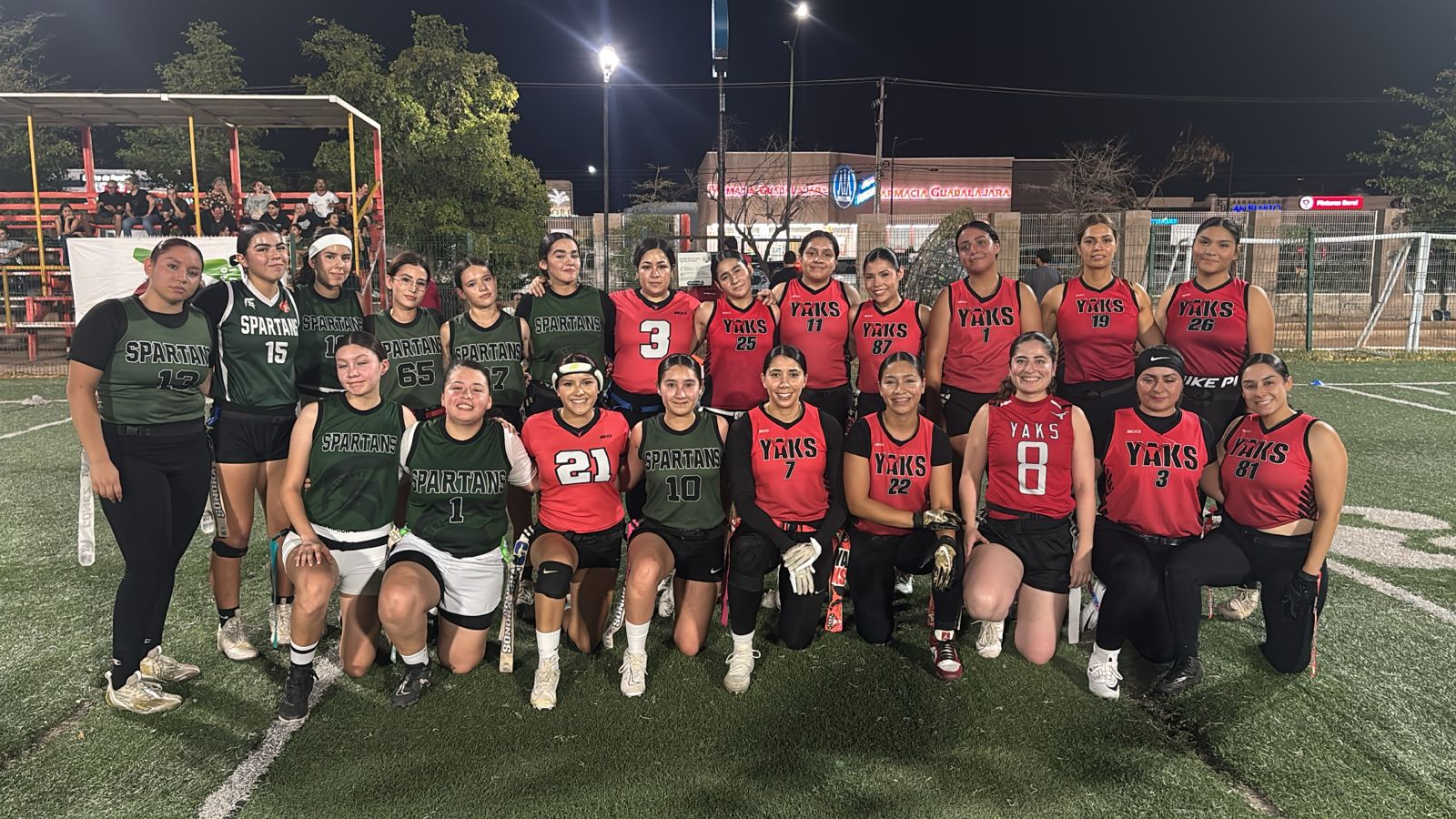 Yaks vs Spartans Hermosillo