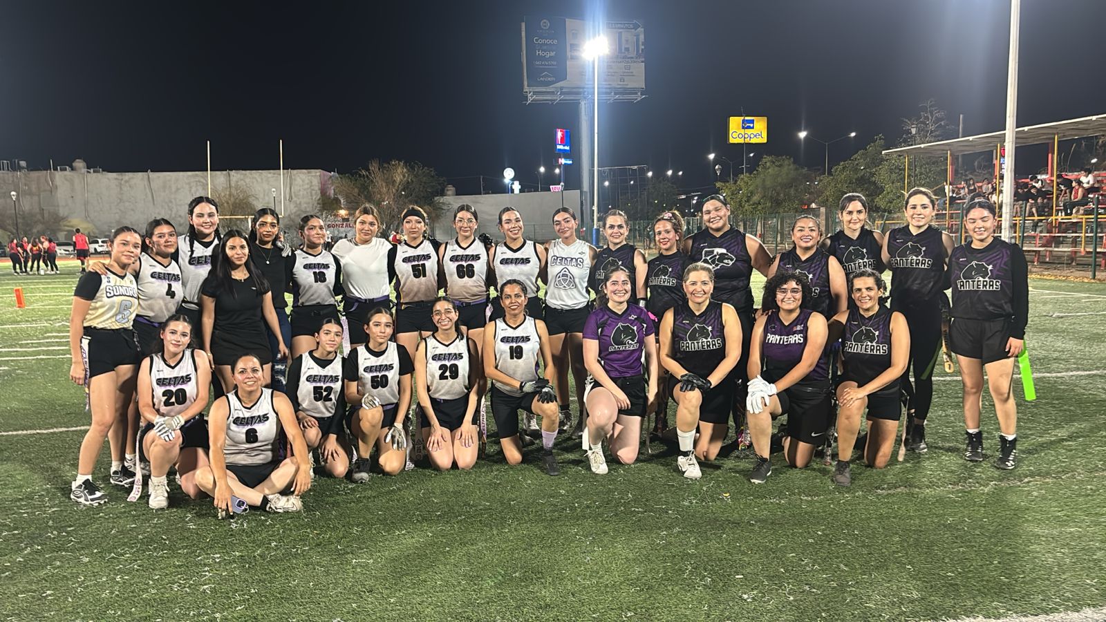 PANTERAS FEMENIL vs Celtas