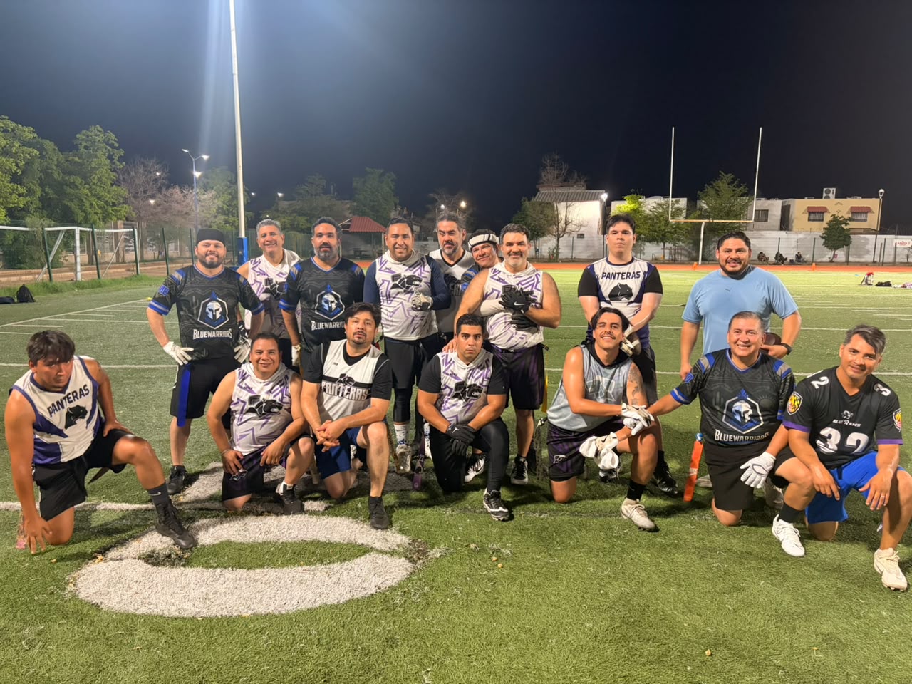 PANTERAS  VARONIL vs BLUEWARRIORS