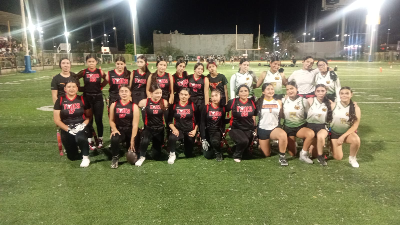 Yaks Negro U15 femenil vs GUERREROS