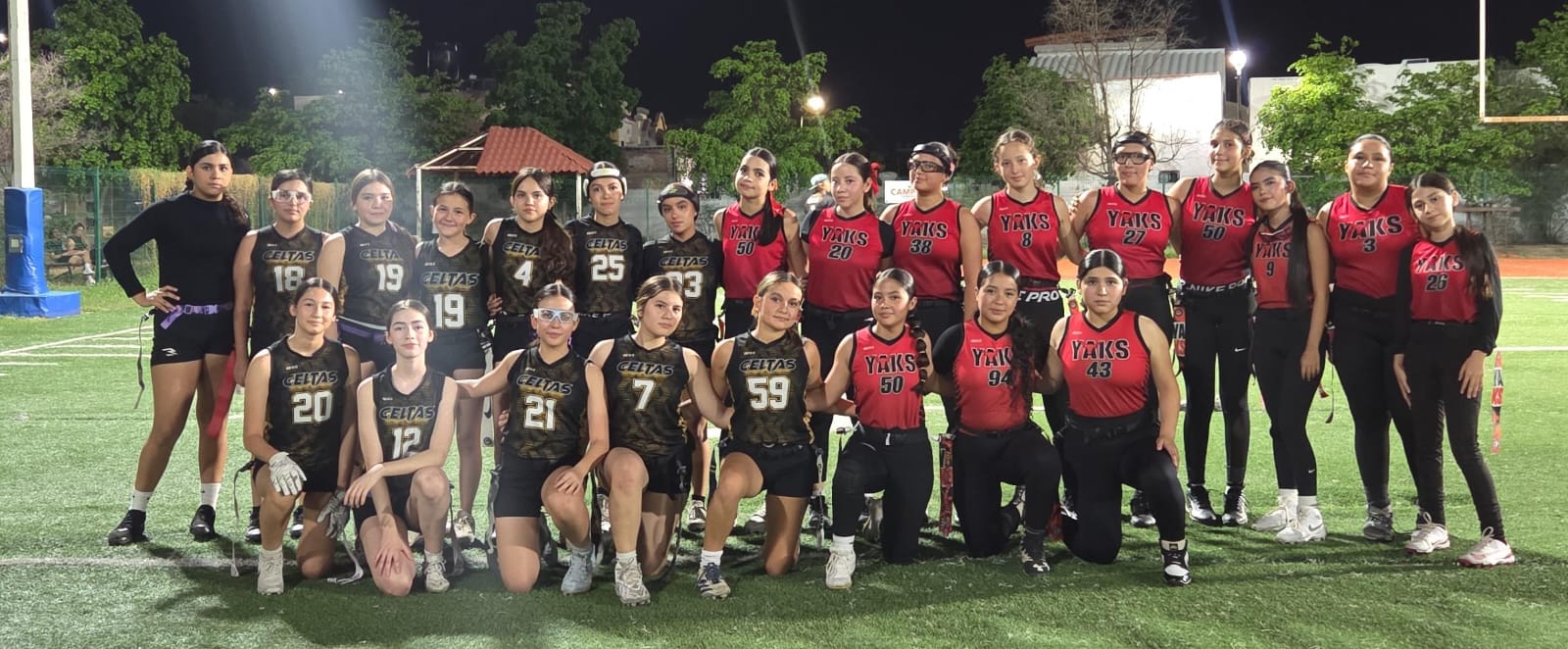 Celtas vs Yaks Rojo U15 femenil