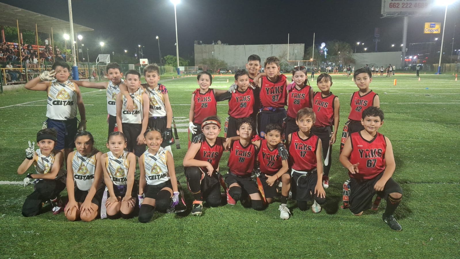 CELTAS INFANTIL vs Yaks
