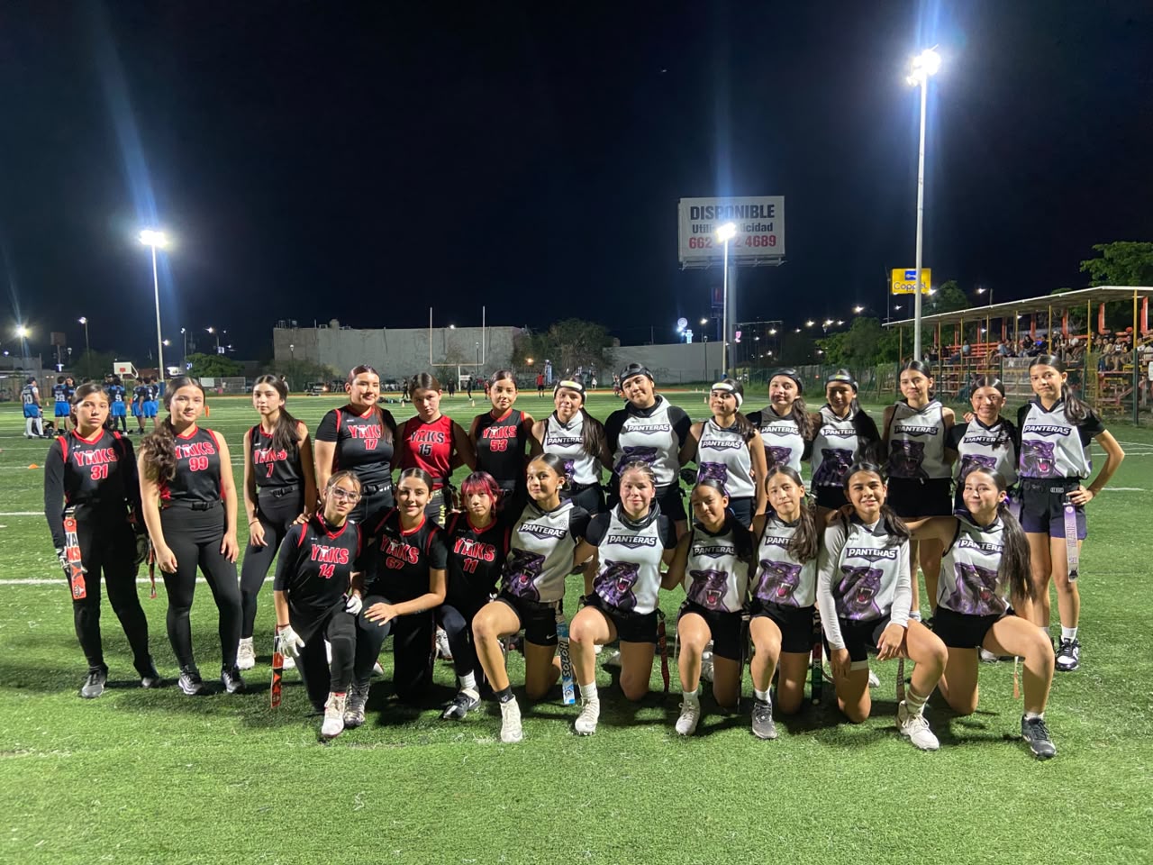 PANTERAS POWER U15 FEMENIL vs Yaks Negro U15 femenil
