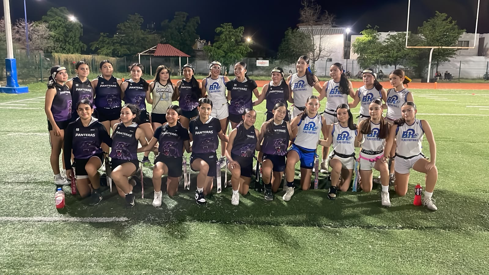 Blue Rams vs PANTERAS POWER U15 FEMENIL