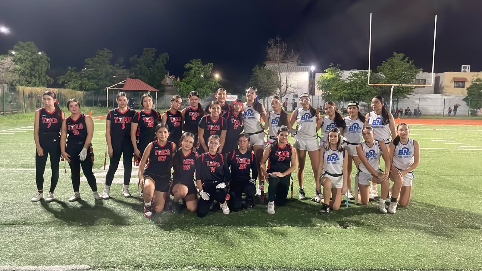 Yaks Negro U15 femenil vs Blue Rams