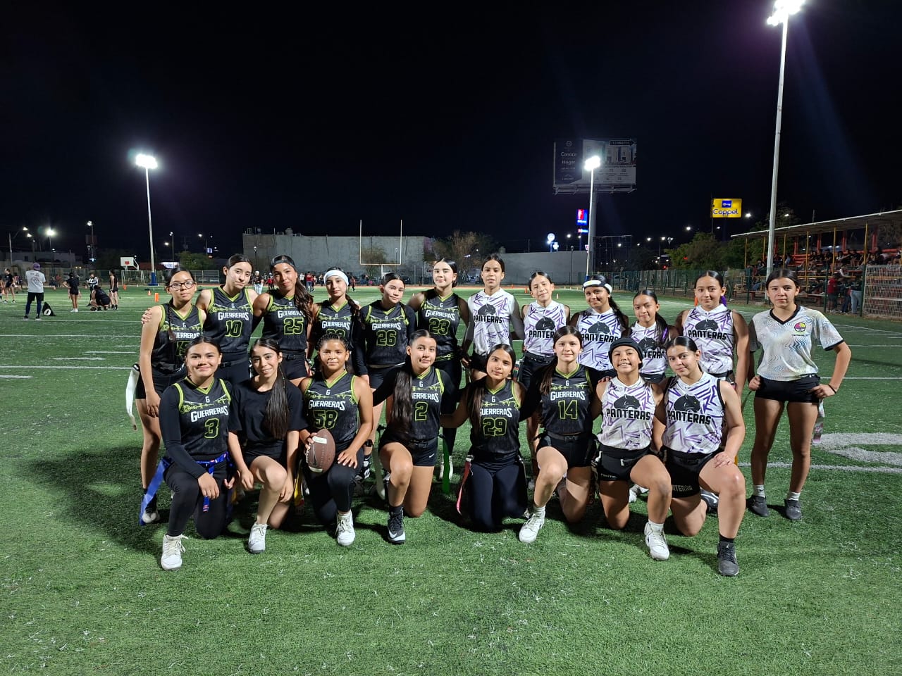 GUERREROS vs PANTERAS BLANCO U15 FEMENIL