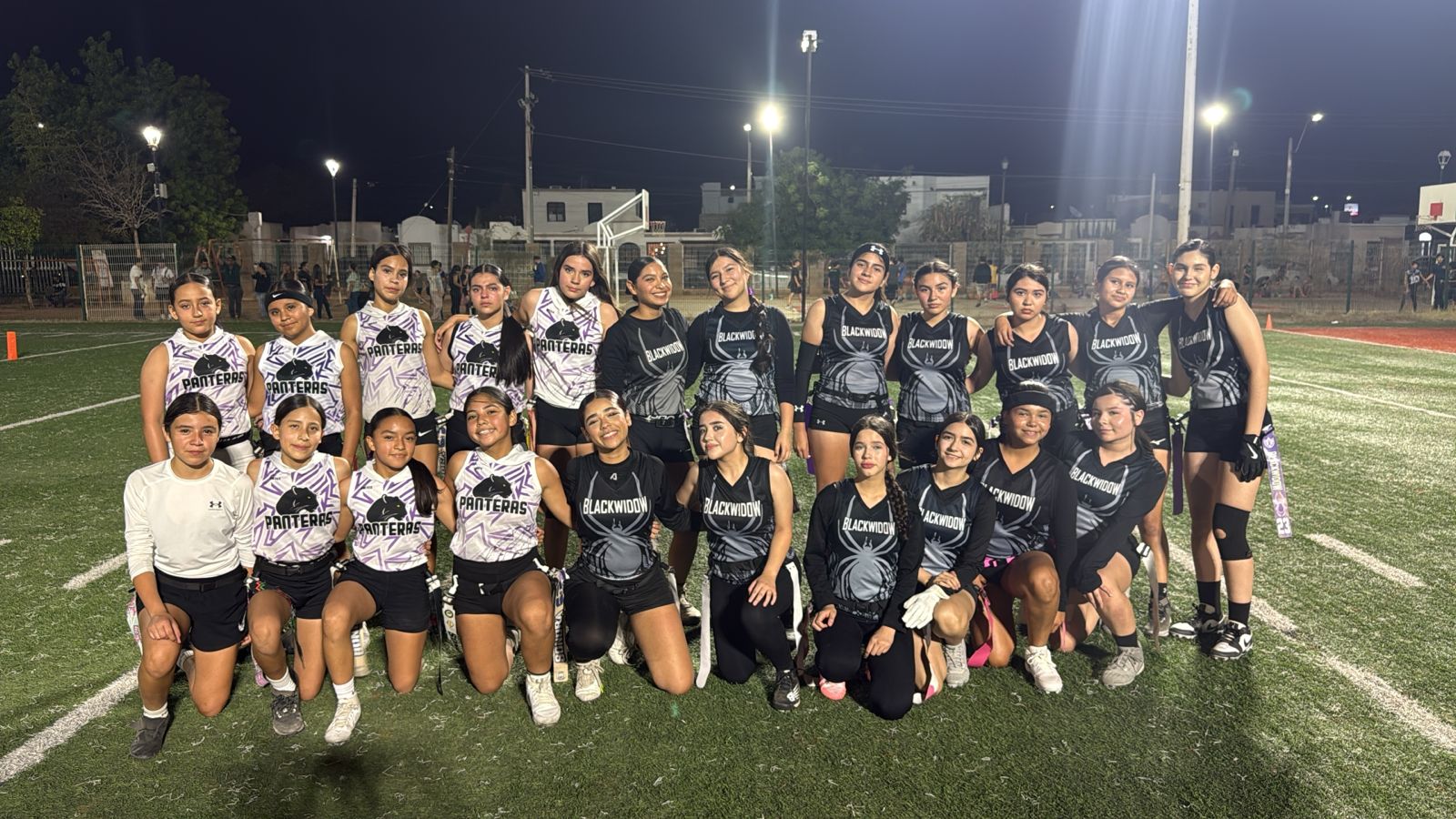 PANTERAS BLANCO U15 FEMENIL vs Blackwidow