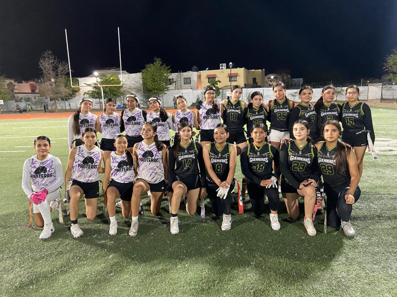 GUERREROS vs PANTERAS NEGRO U14 FEMENIL