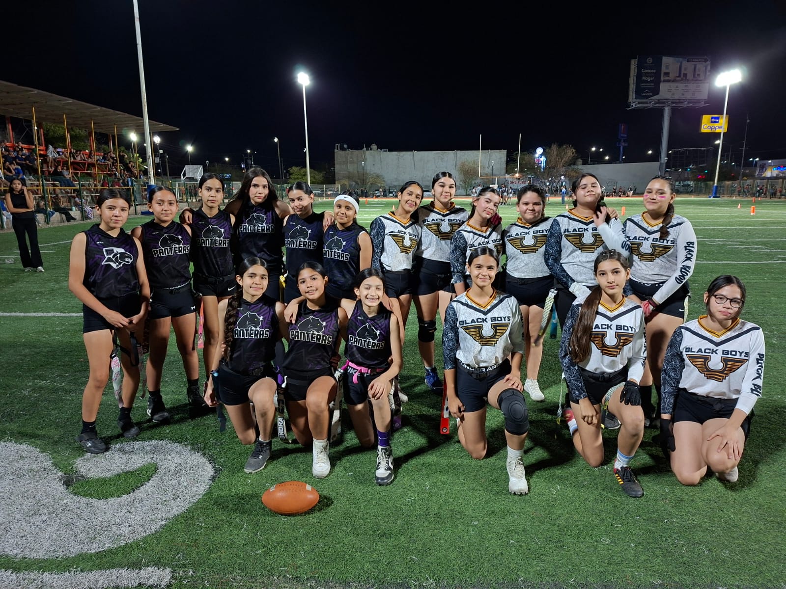 Black Boys vs PANTERAS BLANCO U14 FEMENIL