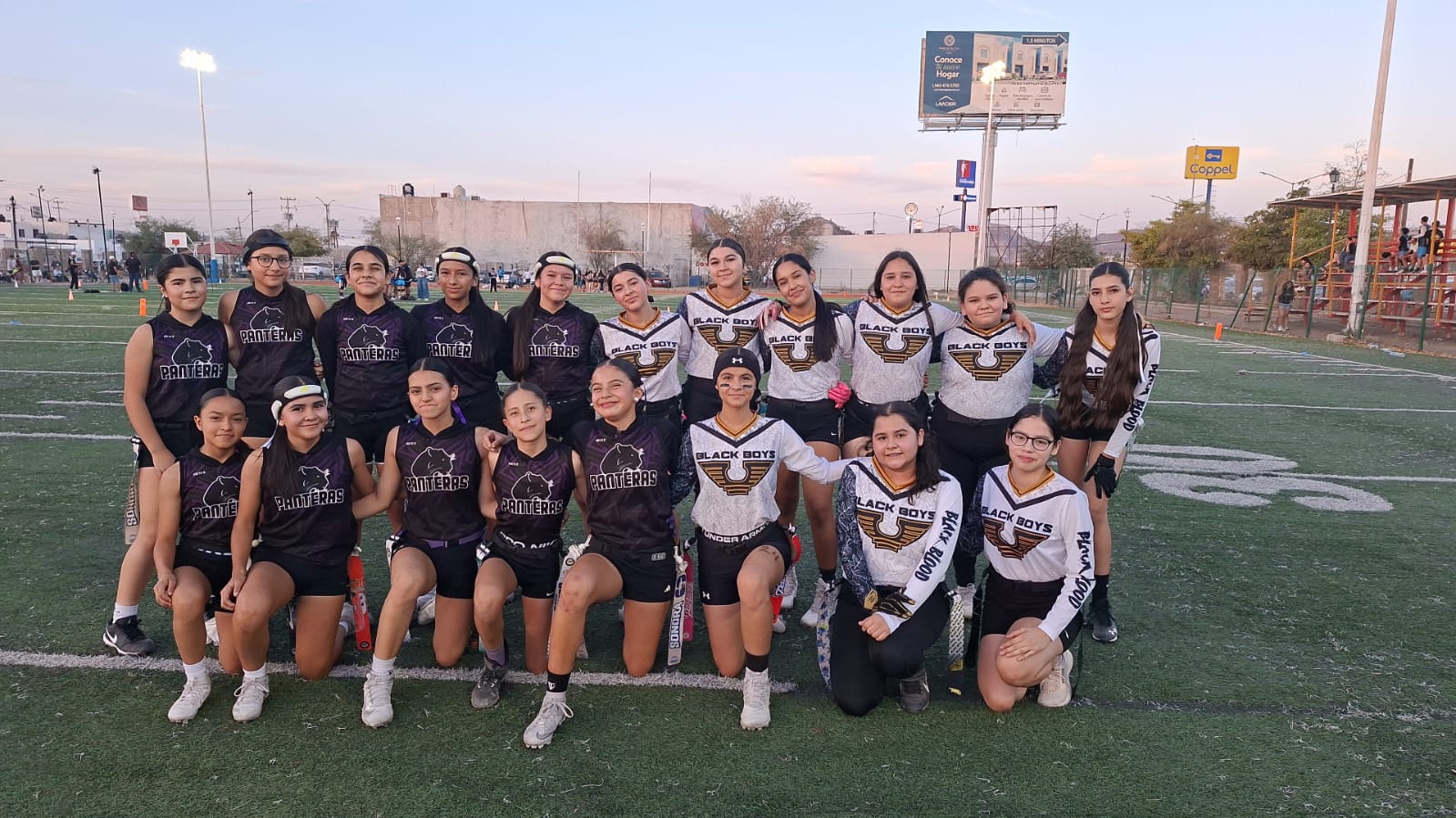 PANTERAS NEGRO U14 FEMENIL vs Black Boys