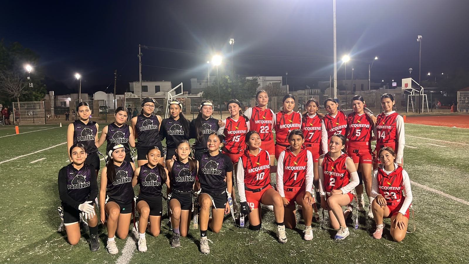 PANTERAS NEGRO U14 FEMENIL vs Mcqueens