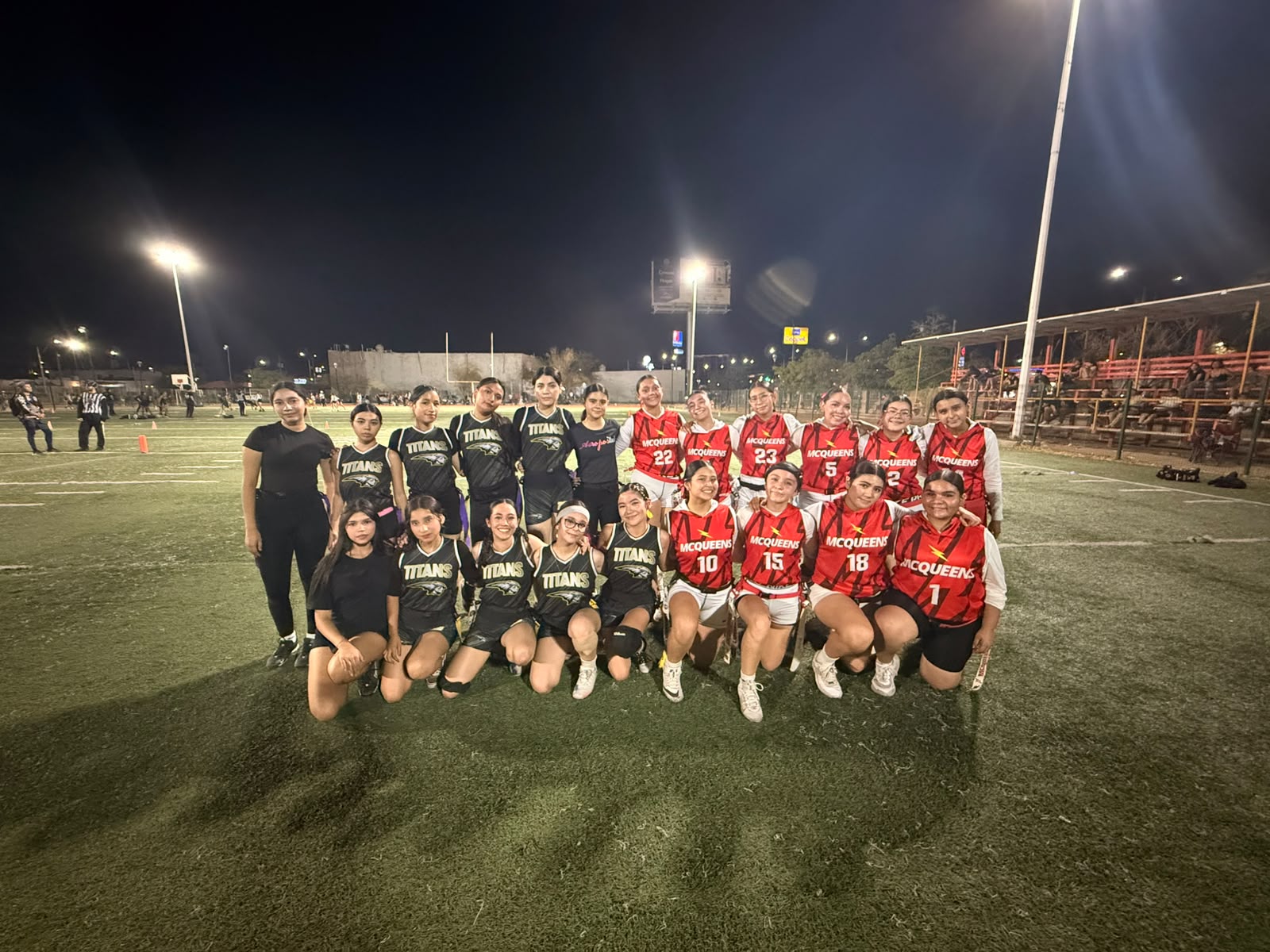 Mcqueens vs Titans